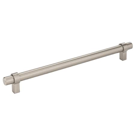 Jeffrey Alexander 224 mm Center-to-Center Satin Nickel Key Grande Cabinet Bar Pull 5224SN